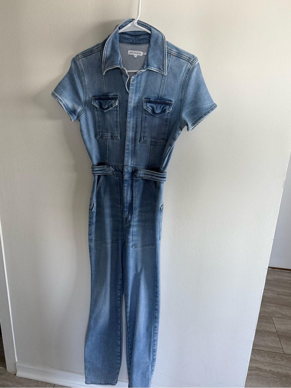 Good American Denim Jumpsuit